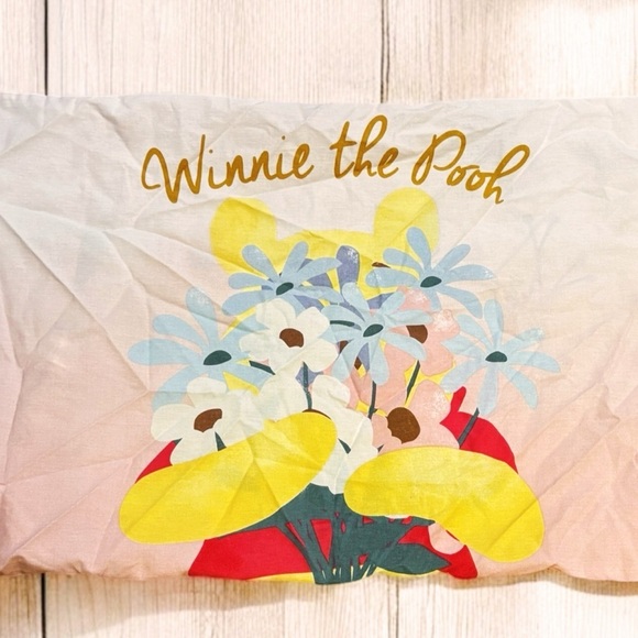 Winnie The Pooh Disney Duvet Cover Bedding Set Double Primark Home Ireland EUC - Picture 7 of 10
